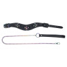 Ouch! International Collier-Laisse Venise Noir